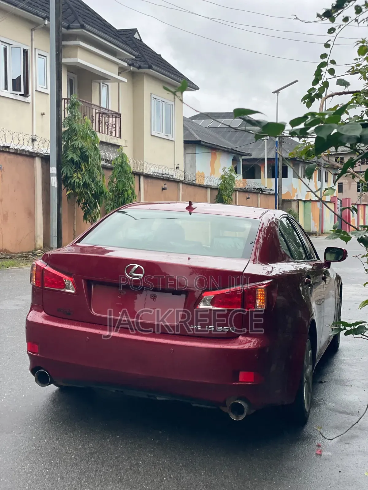 Lexus IS 2012 Red