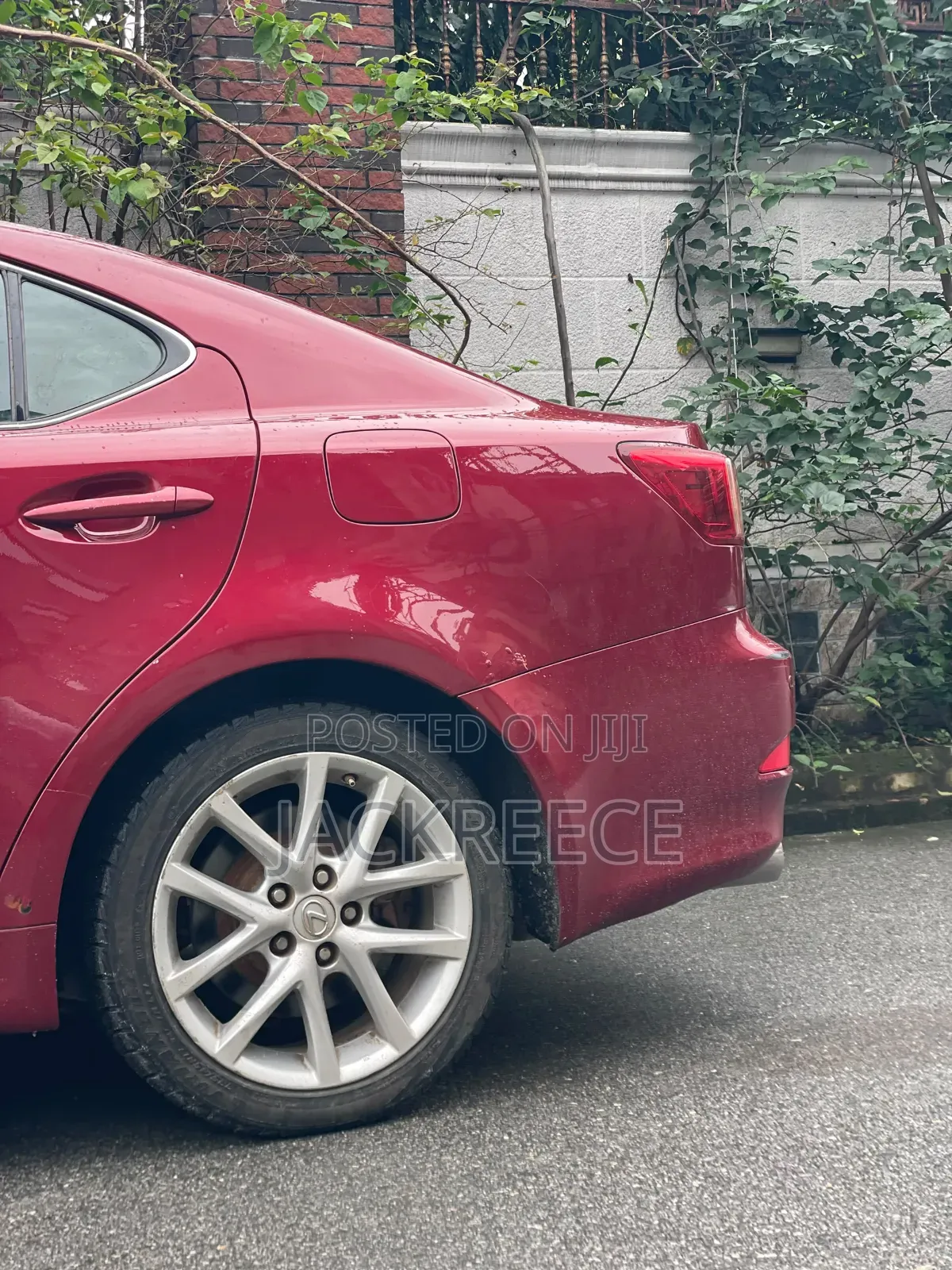 Lexus IS 2012 Red