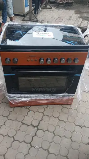 Scanfrost 60x80 Gas Cooker 2 Electric and 4 Gas With Oven and Grill