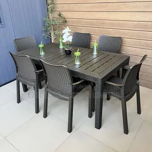 New Design Outdoor by 6 Chairs 