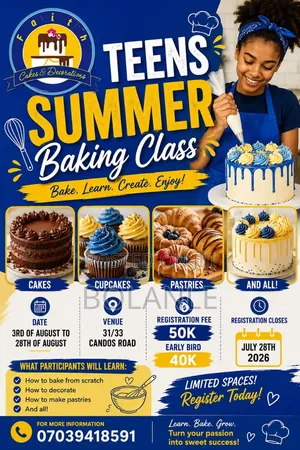 Summer Baking Class