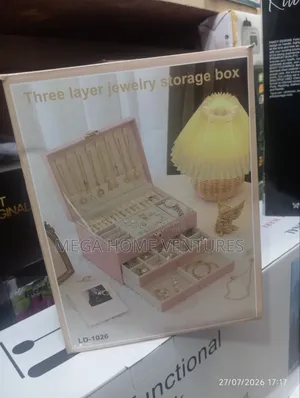 Three Layers Jewelry Storage Box