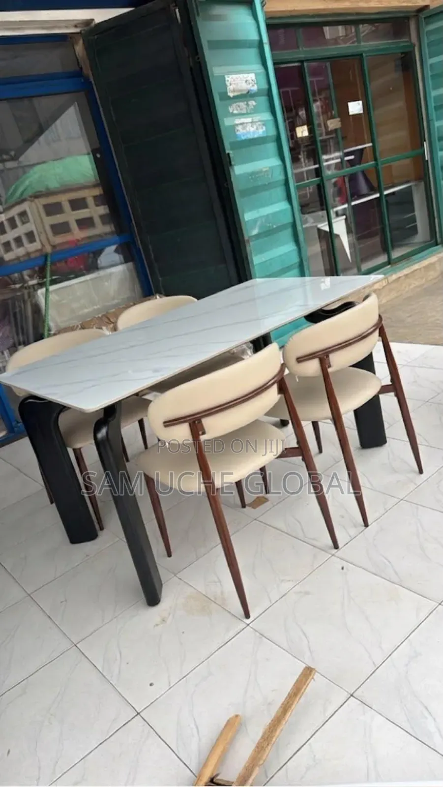 Dining Table and Chairs by 6