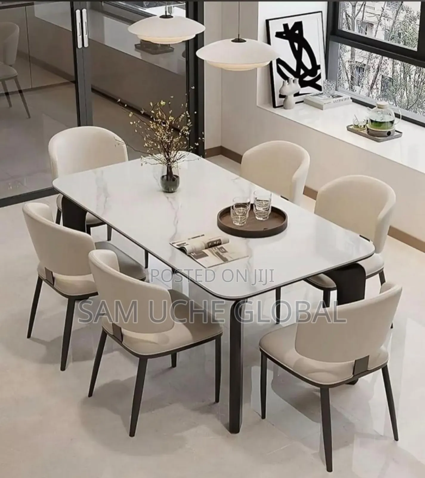 Dining Table and Chairs by 6