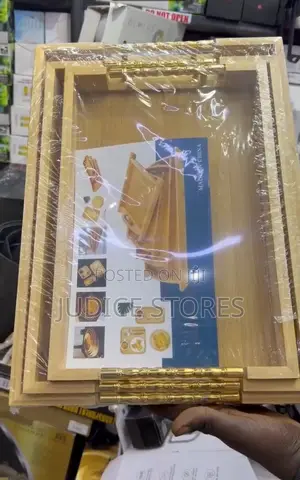 3 Set Bamboo Tray
