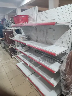 Quality Imported Single Supermarket Shelf.