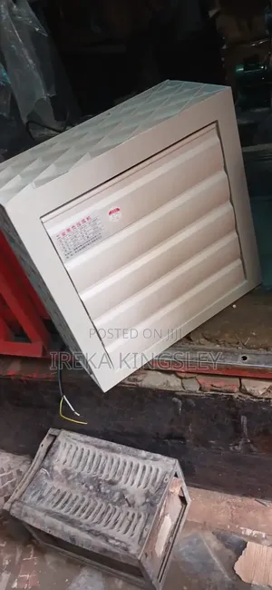 High Flow Wall Extractor Fan PVC Type