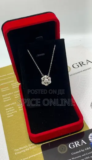 Premium Luxury VVS Moissanite Diamond Necklace 