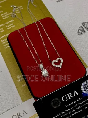 VVS Moissanite Diamond Necklace