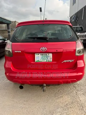 Toyota Matrix 2006 Red
