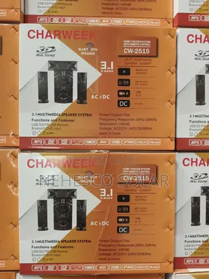 Powerful Rechargeable AC/DC Speaker – Charweek CW-2523