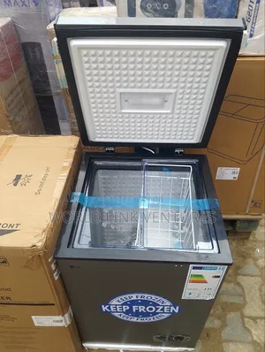 LG Chest Freezer With Sliding Glass Door, Key Lock