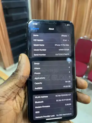 Apple iPhone 11 Pro Max 64 GB Gray