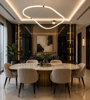 Chrome Gold LED Designer Chandelier Lighting
