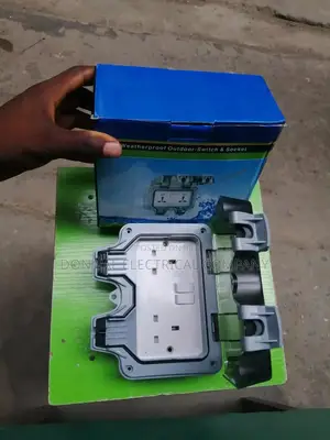 Weatherproof Outdoor Switched Sockets Double