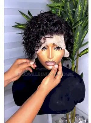 Full Frontal Factory Made Water Curls Wig