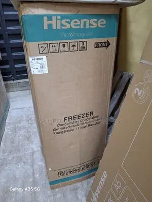 189L Hisense Upright Freezer