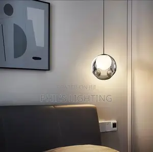 Modern Minimalist Glass Pendant Light
