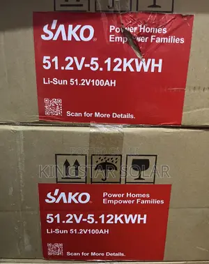 SAKO 5Kwh 51.2v Lithium Battery