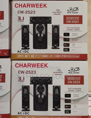 Premium Charweek Bluetooth Sound System – Loud, Clear Reliable