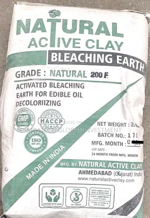 Natural Active Clay Bleaching Earth