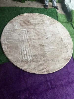 5by5 Feets Morden Turkish Round Centre Rug