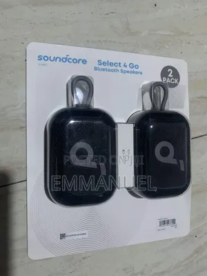A 2 Pack Bundle Anker Soundcore Select 4 Go Bluetooth Speakers