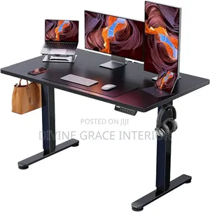 Sleek Modern Height Adjustable Desk