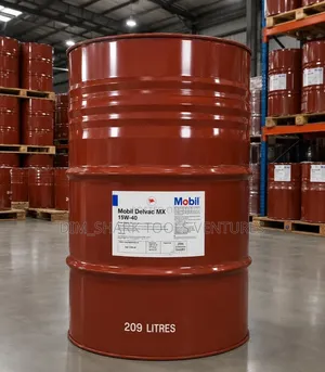 209L Industrial Metal Drum of Mobil Delvac MX 15w-40 Diesel Engine Oil