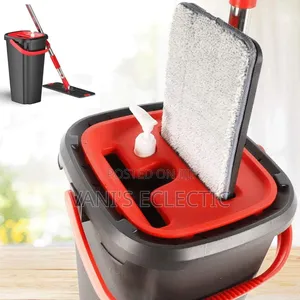 Flat Squeeze Mop and Bucket Set
