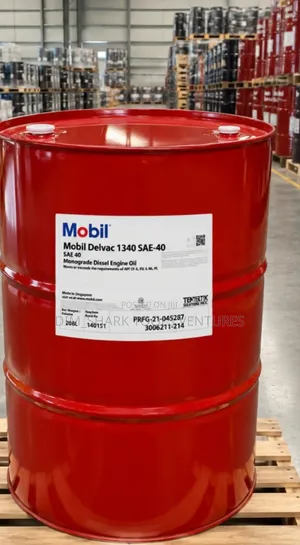 Mobil Delvac 1340 SAE-40 High-Performance Monograde Diesel Engine Oil