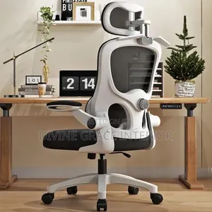 Mesh Office Chair With Flip Arm