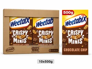 Weetabix Crispy Minis Chocolate Chip Breakfast Cereal 10 X 500g