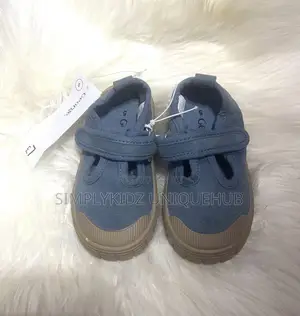 Blue Canvas Shoes