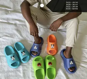 ZHIXIN Cartoon Thick Sole EVA Slides Adult Kids All Sizes