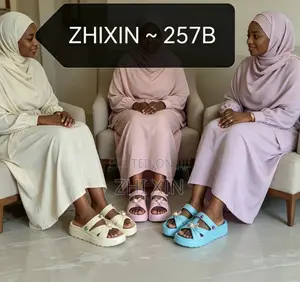 ZHIXIN 257B Bow Rhinestone Women EVA Slides