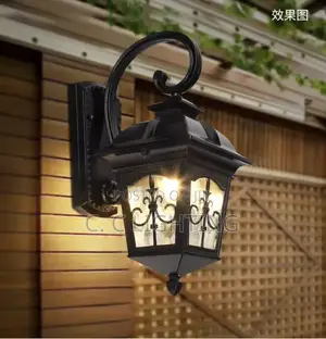 Outdoor Retro Waterproof Wall Lamps for Villa