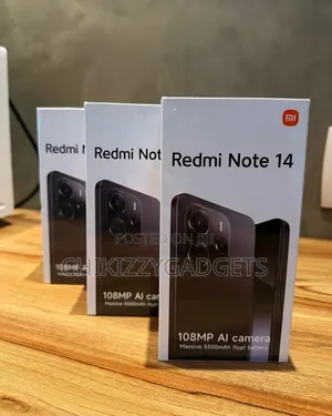New Xiaomi Redmi Note 14 4G 256 GB Black