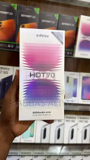 New Infinix Hot 70 128 GB Red