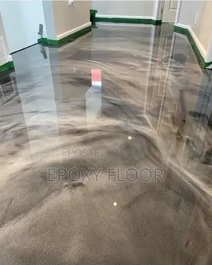 Epoxy Floor Metallic 3D