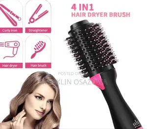 3 in 1 Hot Air Brush Hair Dryer,Straightener,Volumizer,Styler