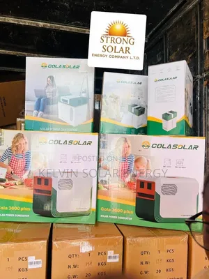 3.6kwh Cola Solar Generator Plus All in One