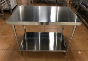 4ft Stainless Steel Working Table (Without Back)