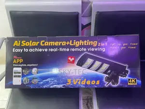 Original Solar Triple Lens Camera+lighting 2 in 1