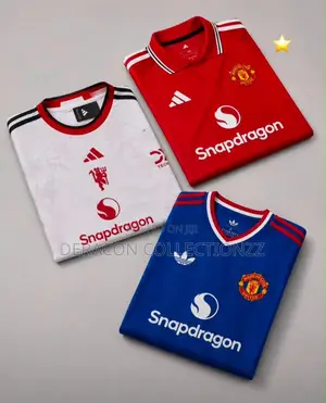 Manchester United Jersey Home,away and Third Kit Fans Version