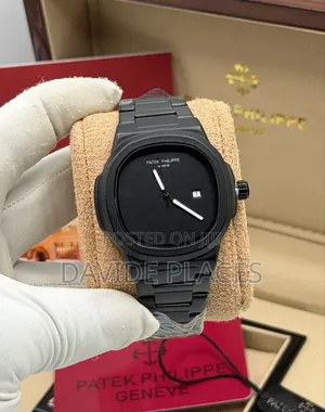 Patek Phillipe Geneve Octagon Stainless Steel Chain Unisex Wristwatch