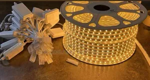 50m Warm White Dual-Line Flexible LED Strip Reel Kit