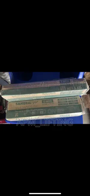Samurai Welding Electrodes Available Both My-Steel and Low Hydrogen
