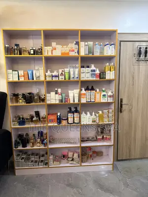 Shelves and Reception Desk
