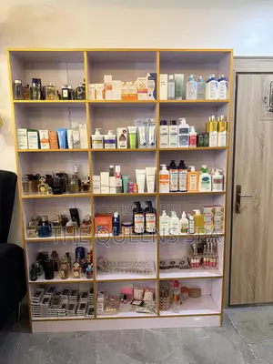 Shelves and Reception Desk